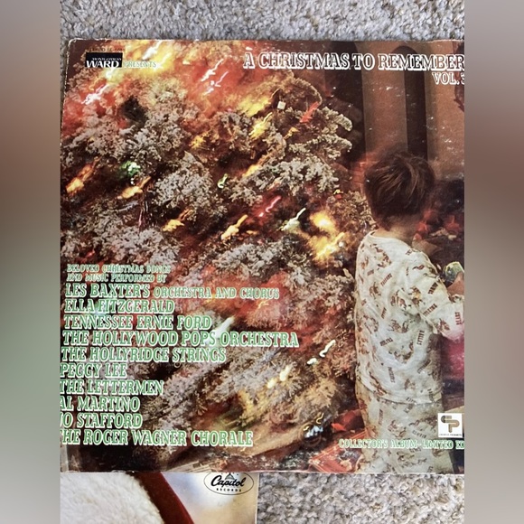 Vintage Christmas Vinyl ￼Record Bundle Of 5 - Picture 4 of 11